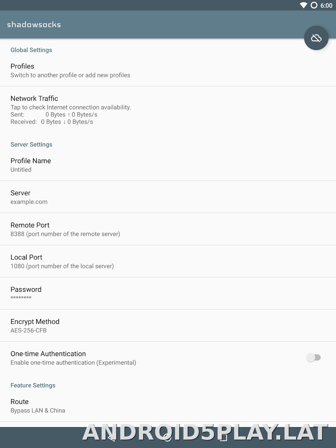 Shadowsocks скриншот 5